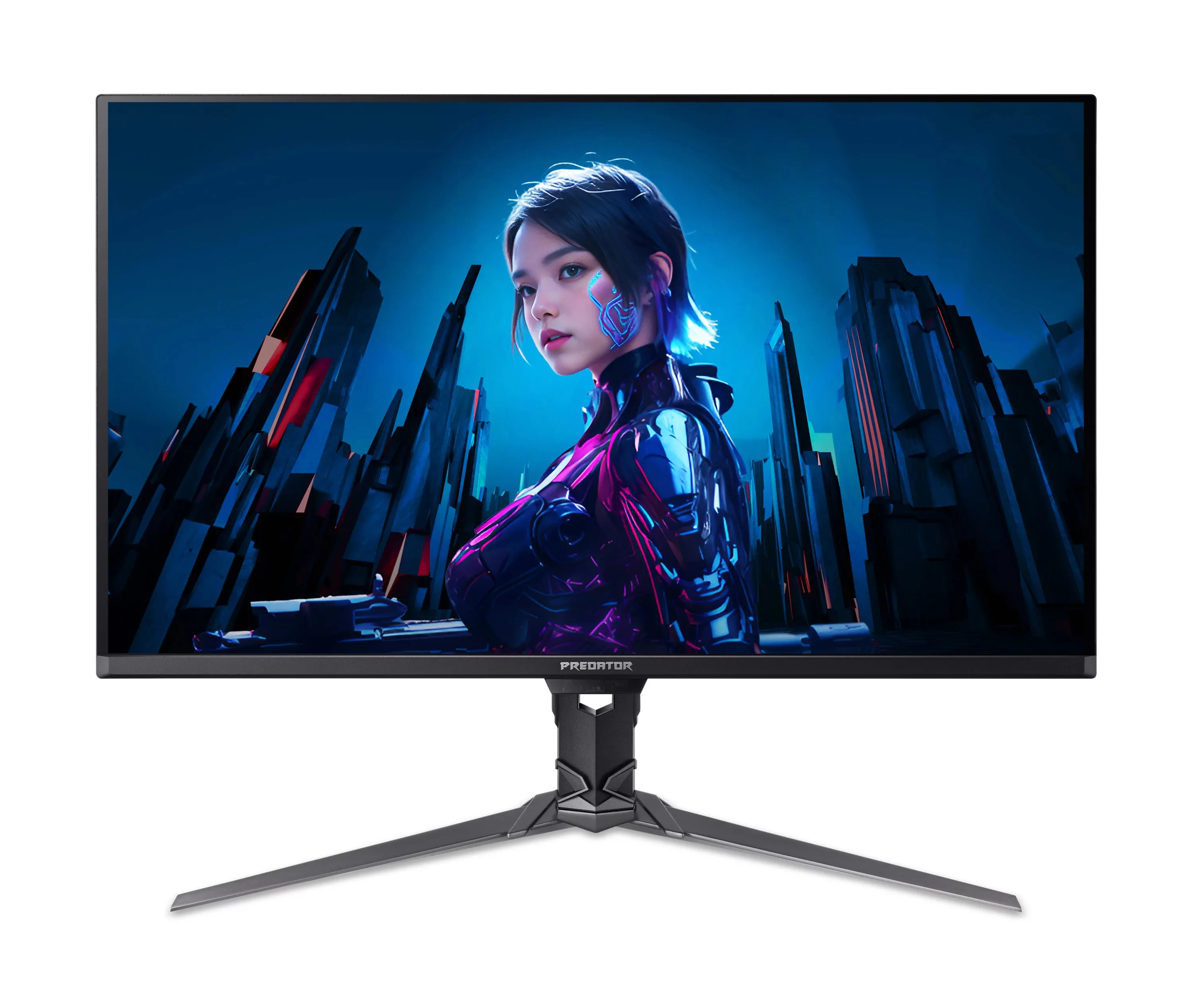 Монитор 31.5" Acer Predator X32X5bmiiphuzx QD-OLED 3840x2160, 240 Гц, 0.03 мс, 16:9, 250 кд/м², 2xHDMI, DisplayPort, USB Type-C, Flicker Free, Low Blue Light, черный