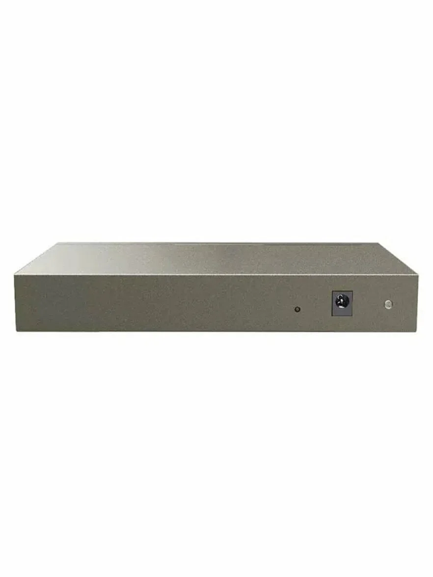 Коммутатор Tenda TEF1110P-8-63W, 8×100 Мбит/с PoE + 2×100 Мбит/с Uplink, неуправляемый
