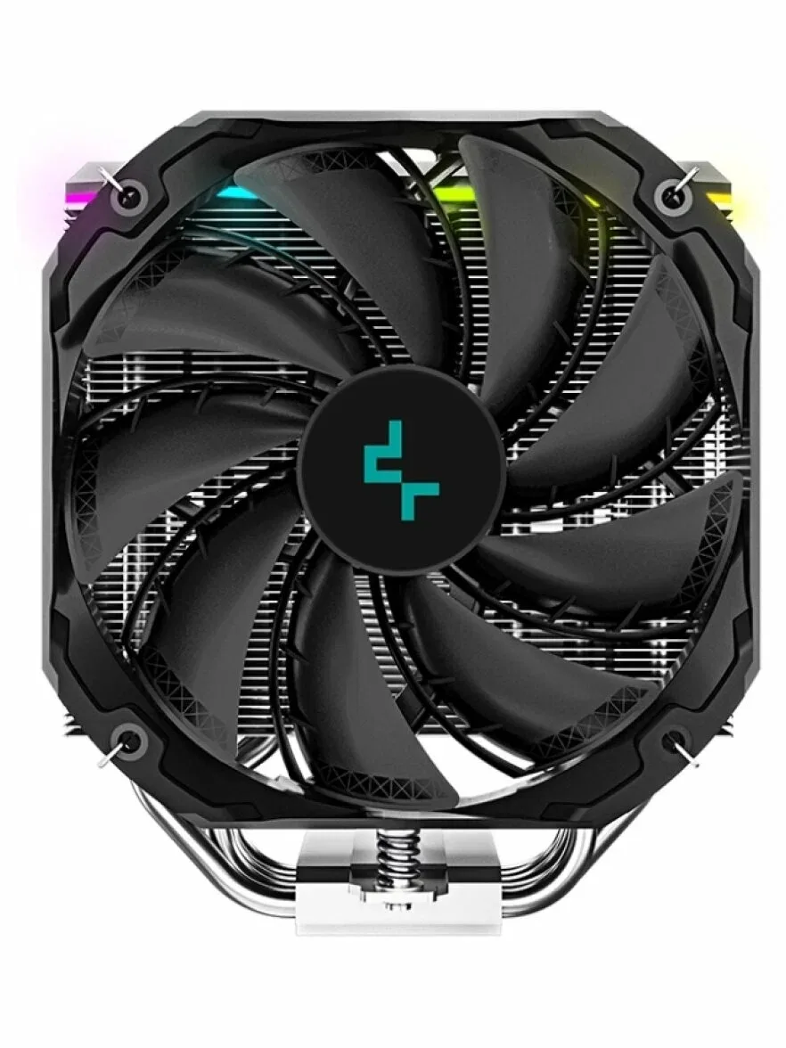 Кулер для процессора DEEPCOOL AS500 PLUS черный, 140 мм, алюминий/медь, 1200 об/мин, 29.2 дБ, 4 pin, 220 Вт, 164 мм