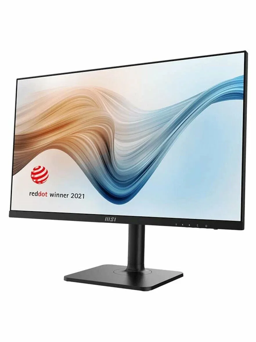 Монитор 27" MSI Modern MD272XP IPS 1920x1080, 100 Гц, 4 мс (GtG), 16:9, 300 кд/м², DisplayPort 1.2a, HDMI 1.4b, USB-C (65 Вт), встроенные динамики (2x3 Вт), Flicker Free, Low Blue Light, Adaptive-Sync, KVM-переключатель, регулировка по высоте, поворотная подставка, портретный режим, черный