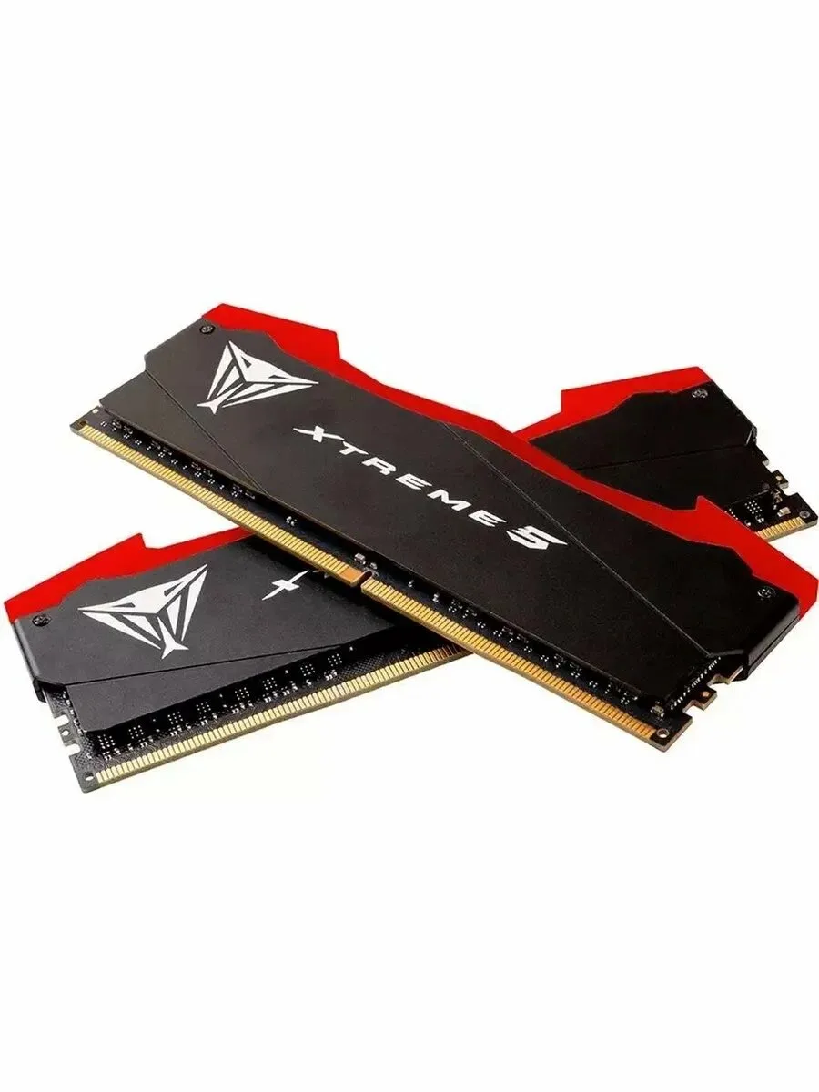 Оперативная память Patriot Viper Xtreme 5, DDR5, 32GB (2x16GB), 7600MHz, CL36, DIMM, с радиаторами, черный
