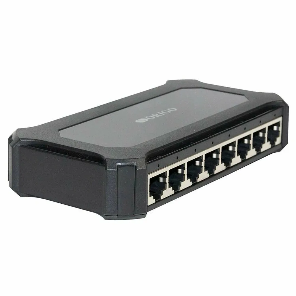 Коммутатор ORIGO OS2108/A1A, 8×1 Гбит/с, неуправляемый
