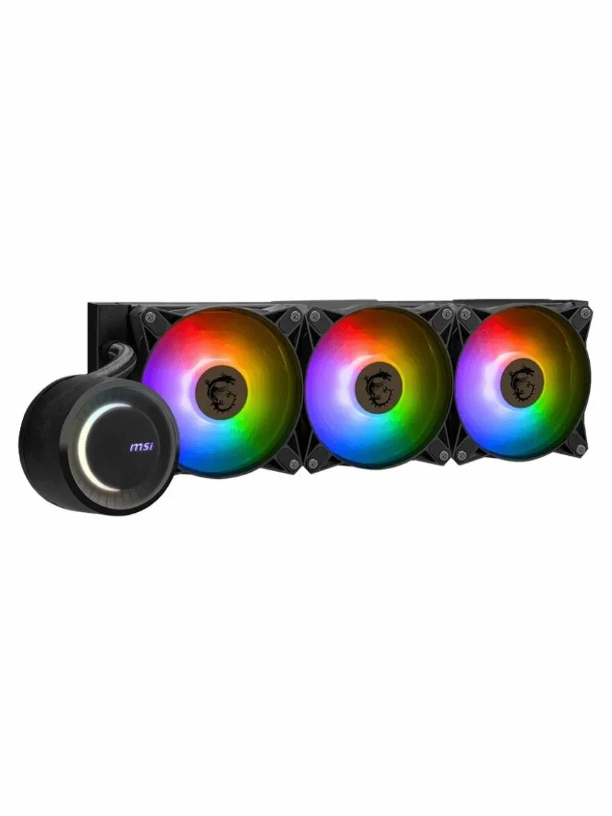 Система жидкостного охлаждения MSI MAG CoreLiquid E360, 3x ARGb Fan, Color Box, LGA1700, AM5