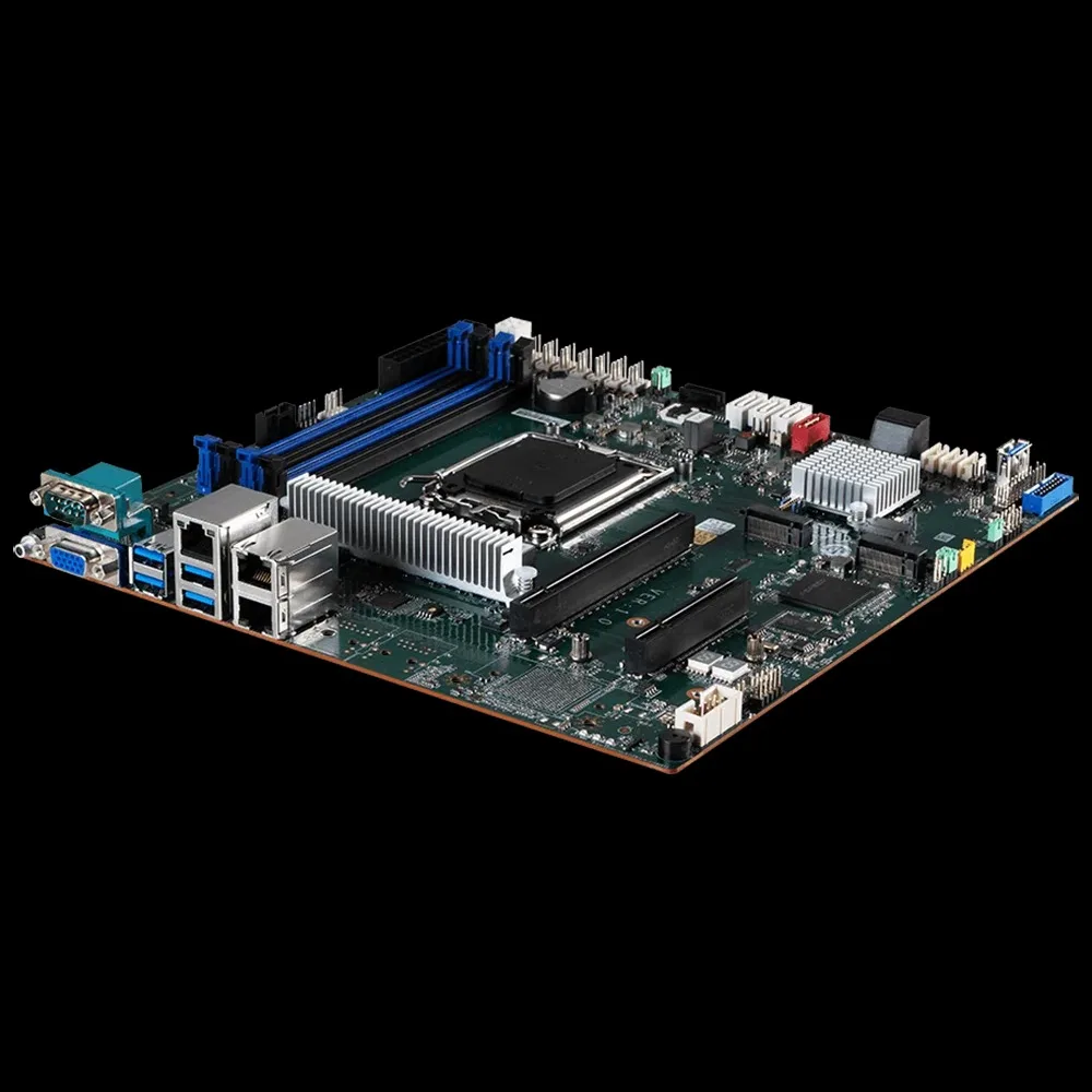 Серверная материнская плата MSI D3051, AM5, AMD B650, 4xDDR5, 6xSATA, 2xM.2, 1xPCIe 5.0 x16, 1xPCIe 3.0 x8, 1xVGA, 3x1Gb LAN, 4xUSB-A 5Gbps, 1x3.5 мм, 7.1, mATX
