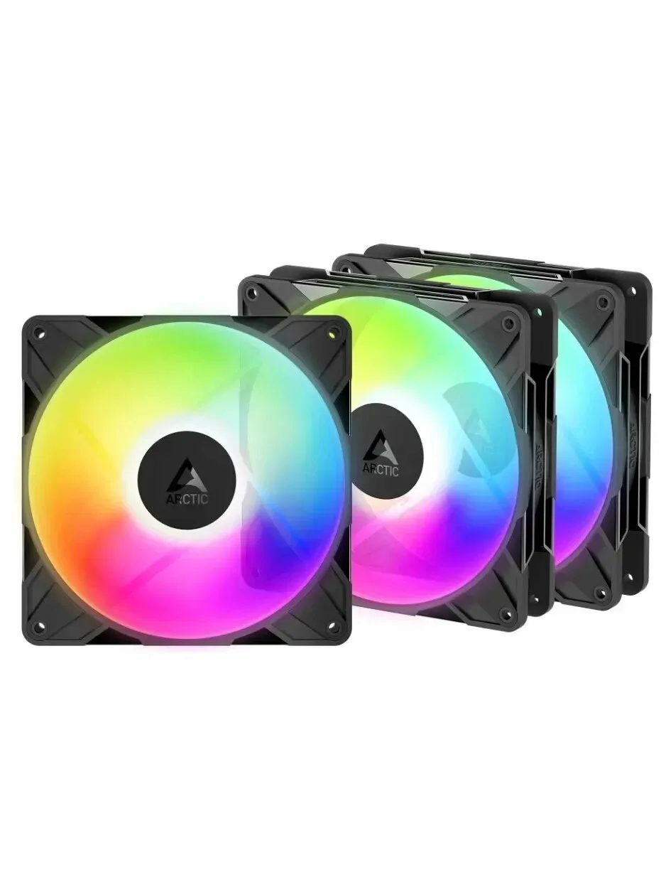 Вентилятор корпусной ARCTIC P12 Pro Reverse A-RGB - 3 Pack - retail (ACFAN00333A)