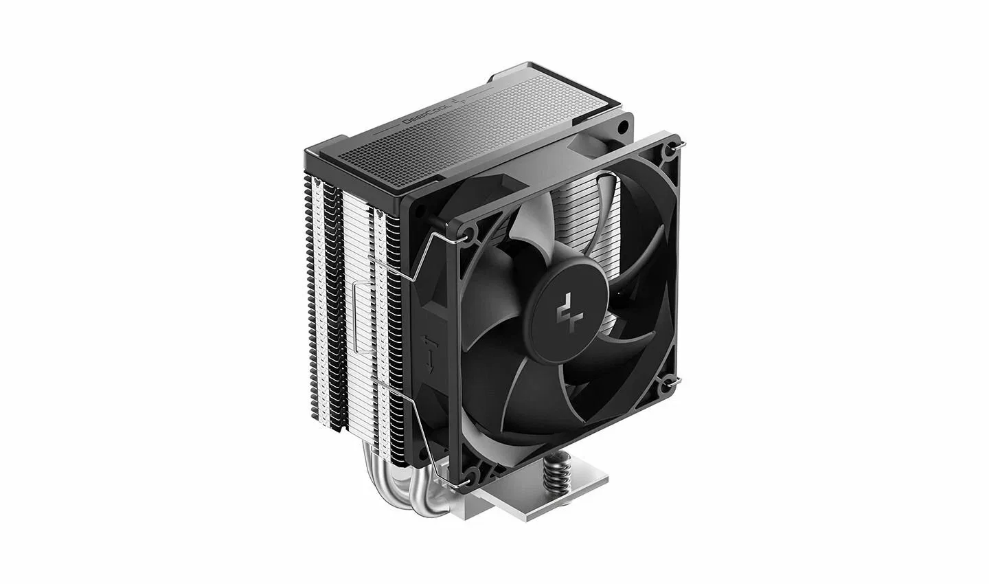 Кулер для процессора Deepcool AG300 G2 Soc-AM5/AM4/1200/1700/1851 серебристый/черный 4-pin 18-31dB Al+Cu 150W 350gr Ret (R-AG300-BKAMMG2)