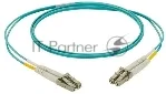 Патч-корд Panduit NKFPZ22LLLSM010 2x50/125 OM4 LC дуплекс-LC дуплекс 10м LSZH аквамарин