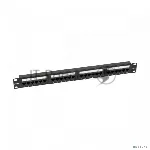 Патч-панель NTSS-PP-1U-24-UTP-RJ45-6-D 19" 1U 24xRJ45 кат.6 UTP