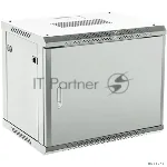 Шкаф коммутационный Rexant настенный 18U 600x600 мм пер. дв. металл серый