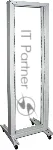 Стойка однорамная Lanmaster TWT-RACK1-33U 33U 600ммX600мм серый