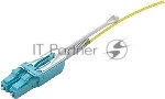 Патч-корд оптический LANMASTER, дуплексный, LC/PC-LC/PC, OM4, LSZH, 3.0 м