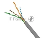 Кабель NewMax FTP CCA, 4 пары, cat.5e, PVC, серый, 305 м.