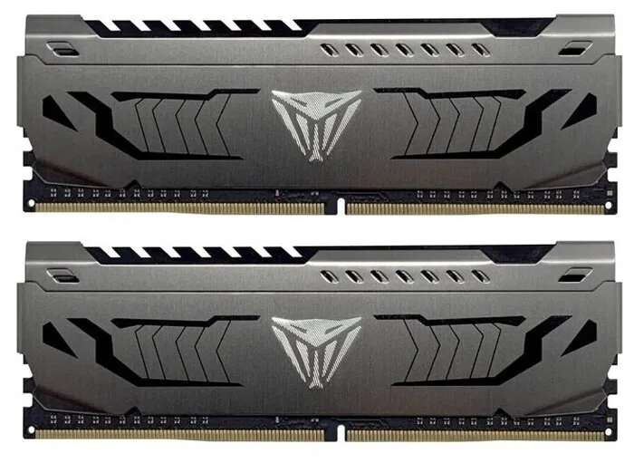 Оперативная память Patriot Viper Steel, DDR4, 64GB (2x32GB), 3600MHz, CL18, DIMM, радиатор, черный