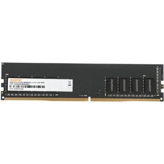 Оперативная память Digma, DDR4, 4GB (1x4GB), 2666MHz, CL19, DIMM