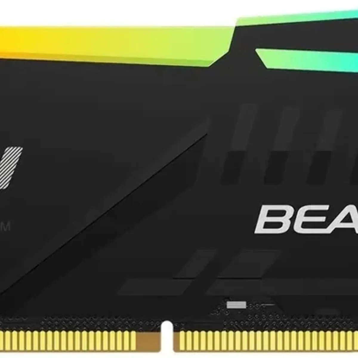 Оперативная память Kingston Fury Beast, DDR5, 16GB (1x16GB), 5200MHz, CL40, DIMM, с радиаторами, RGB, черный