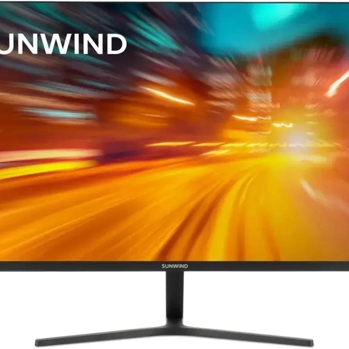 Монитор 23.8" SUNWIND SM-24FI401 IPS 1920x1080, 180 Гц, 1 мс, 16:9, 250 кд/м², HDMI, DisplayPort, Flicker Free, Low Blue Light, черный
