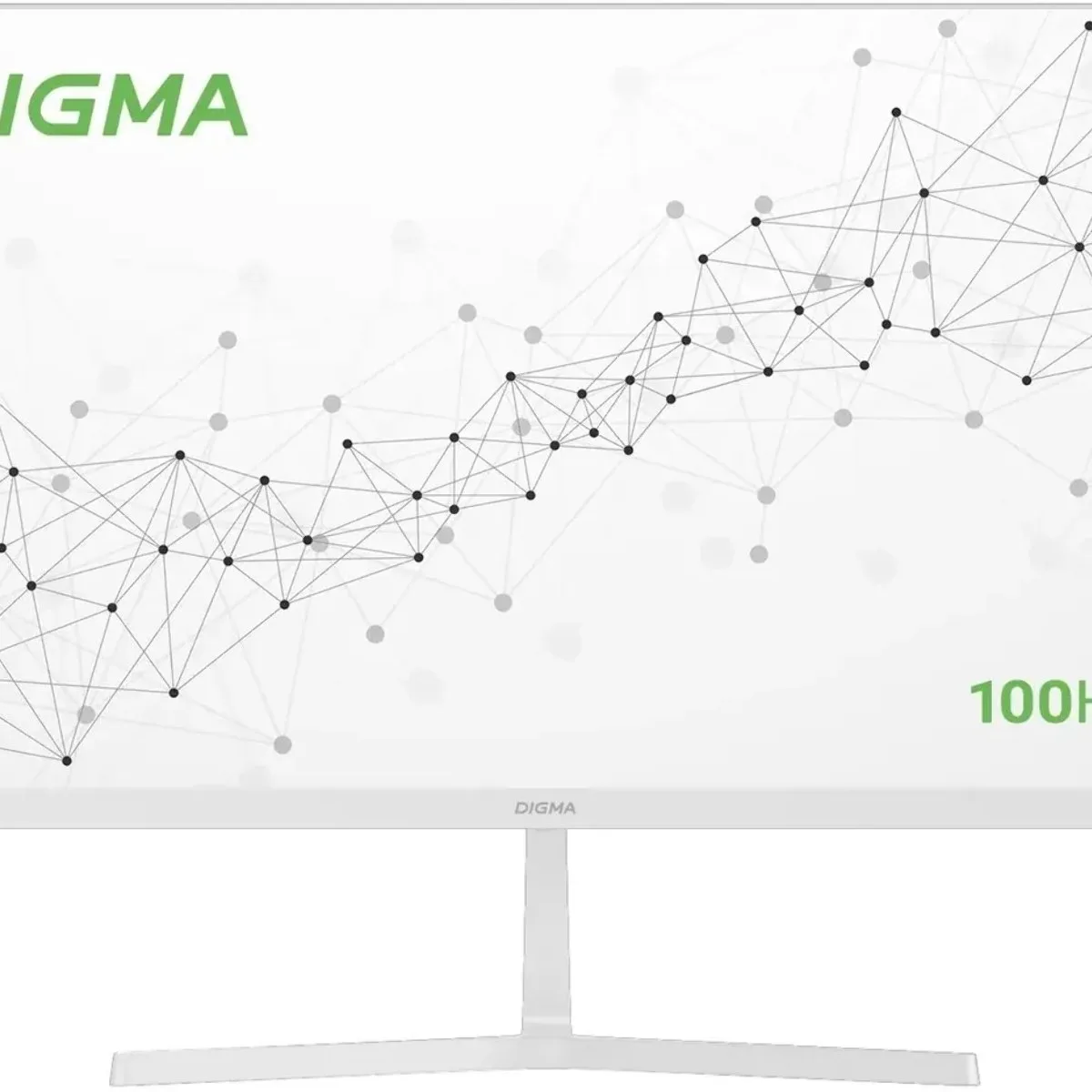 Монитор 27" Digma Progress 27P502F IPS 1920x1080, 100 Гц, 7 мс, 16:9, 300 кд/м², 1xHDMI, 1xDP, белый