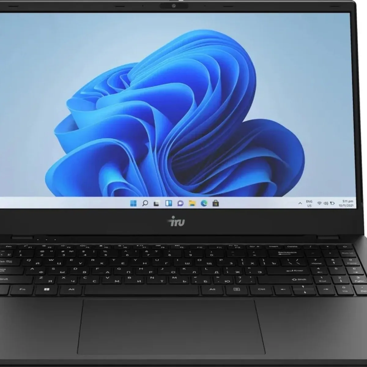 Ноутбук iRU Planio 15ING/15.6"/IPS/Celeron N4500/8Gb/256Gb SSD/Intel UHD Graphics/FreeDOS/черный/1.75kg
