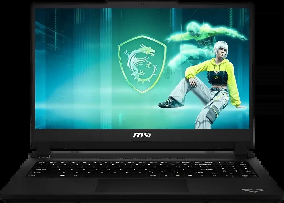 Ноутбук MSI Cyborg 15 C13WE-230XRU/15.6"/IPS/Intel Core i5 13420H/16Gb/512Gb/SSD/NVIDIA GeForce RTX 5050 8Gb/Без ОС/серый/2.1kg