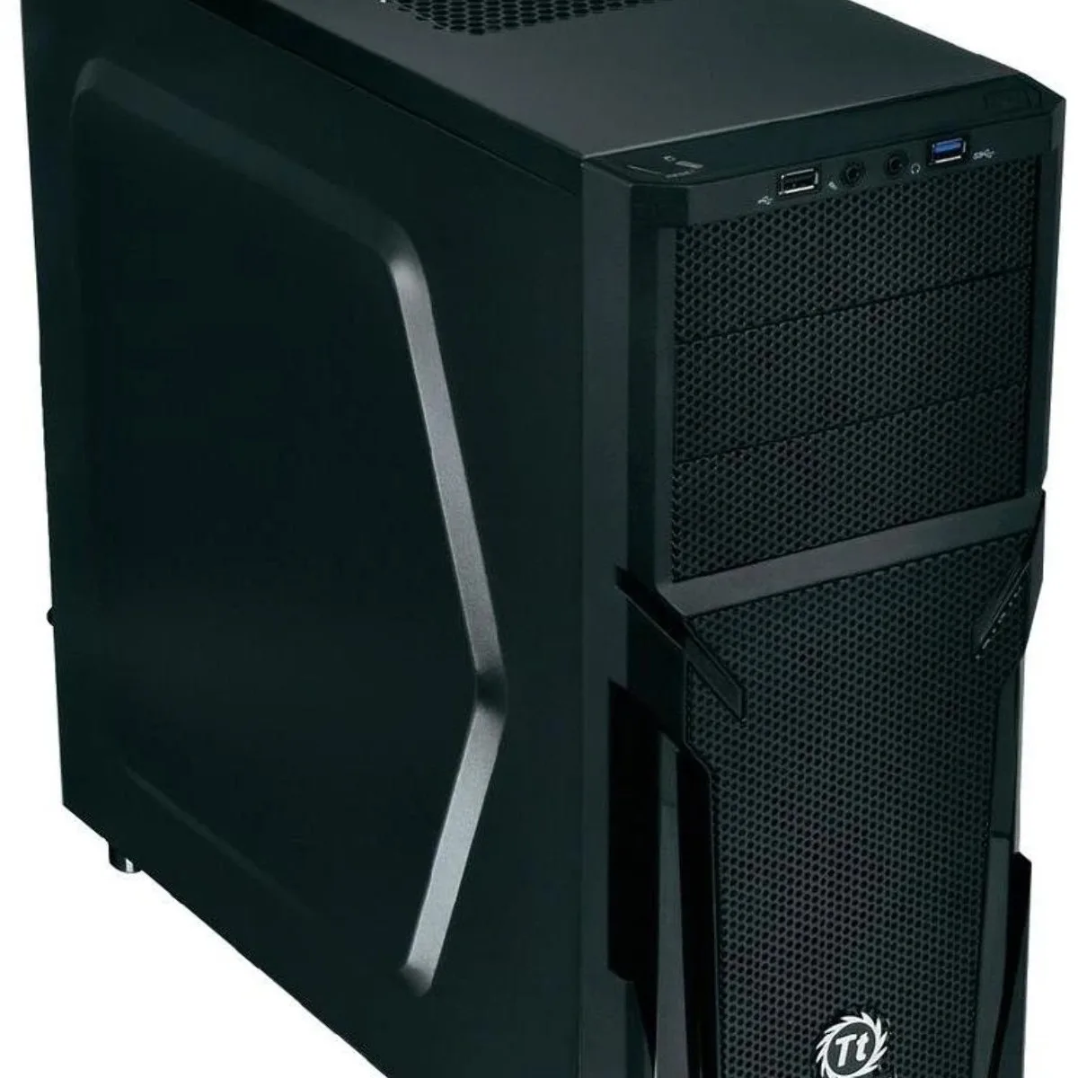 Компьютерный корпус Thermaltake Versa H21 черный без БП ATX 2x120мм 1xUSB 2.0 1xUSB 3.0 audio bott PSU